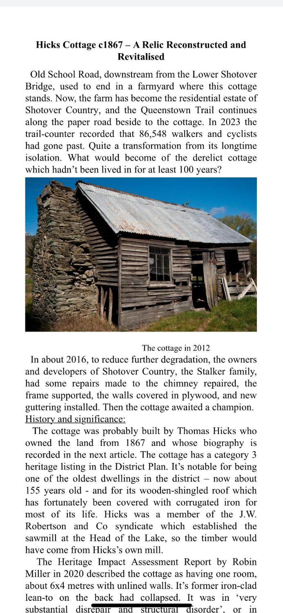 Hicks Cottage Queenstown Exterior photo